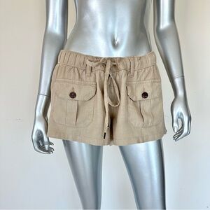 Happily Grey women linen short size L